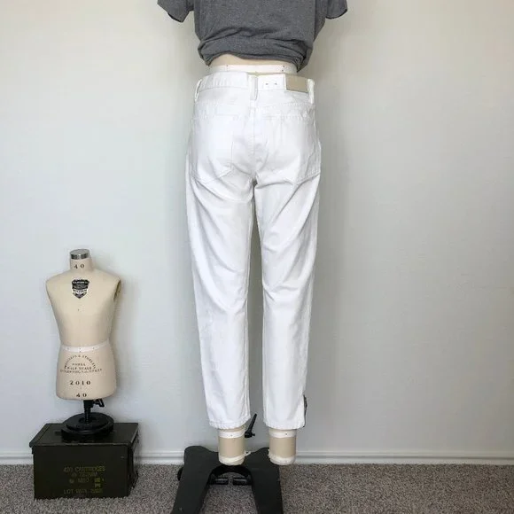 AllSaints Jasper Denim Jeans Cropped Ankle Zip - Picture 7 of 12